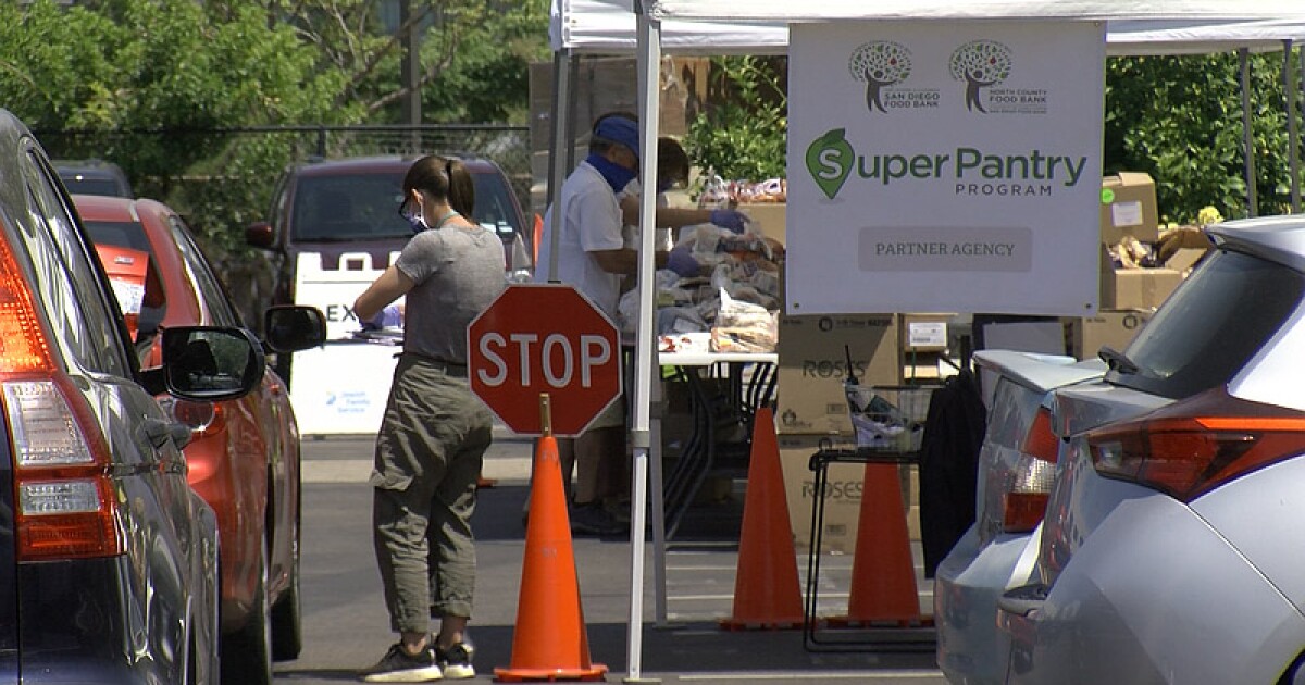 San Diego Food Bank Moves To 'Super Pantries' To Increase Distribution