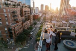 Amazing view at Borrego Rooftop Kitchen + Cocktails