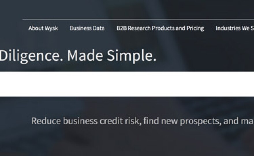 Wysk.com is a business research website.
