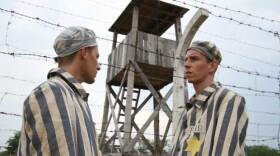 Actors portraying young Slovak Jews, Rudolph Vrba and Alfred Wetzler, in "Escape From Auschwitz."