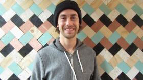 A photo of artist Wes Sam-Bruce, creator of The New Children's Museum's "The Wonder Sound" exhibit.