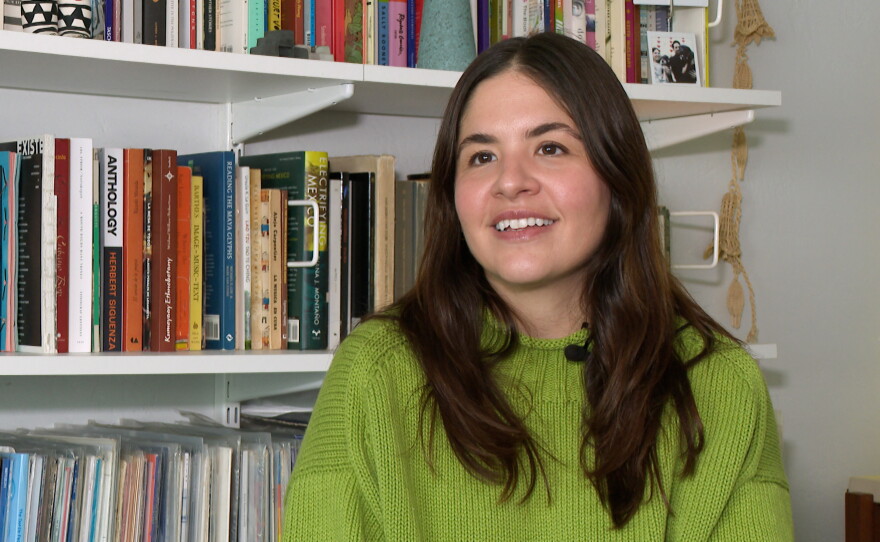San Diego poet laureate Paola Capó-García is shown on May 15, 2026