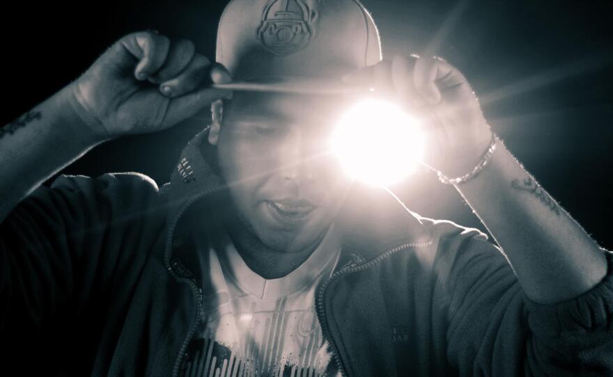 Tunisian rapper Klay BBJ in an image from his Facebook page.