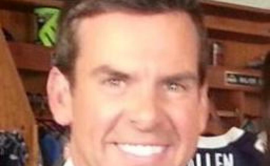 Kyle Kraska, sports director at CBS News 8, shown in his Twitter profile photo.