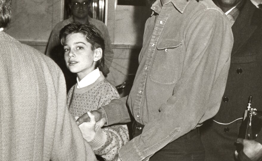 Michael Jackson and James Safechuck in 1988. In the 2019 documentary <em>Leaving Neverland</em>, Safechuck says that Jackson sexually abused him as a child.
