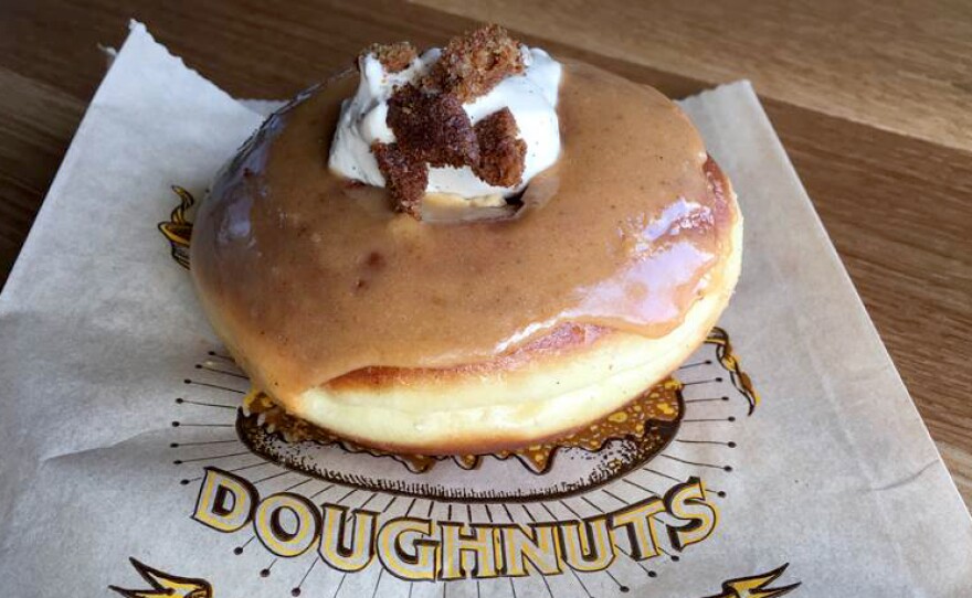 The Pumpkin Fool from Santa Monica, California's Sidecar Doughnuts & Coffee is a ring of delicious evil, and reporter Noah Nelson's personal downfall. If only its gastronomic virtues could be bundled into a virtual, guilt-free version.