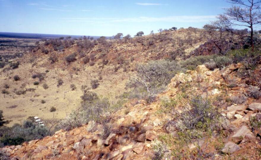 The Hadean zircons -- the oldest bits of Earth yet found -- were discovered near here, on a sheep ranch in Jack Hills, Western Australia.