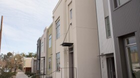 Condos line a street in Sacramento in this undated photo. 