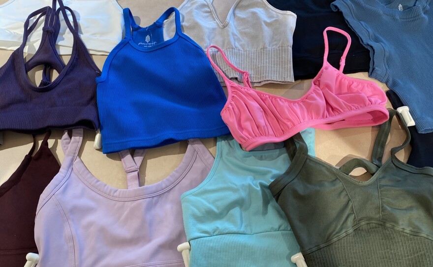 Sports bras at FP Movement.