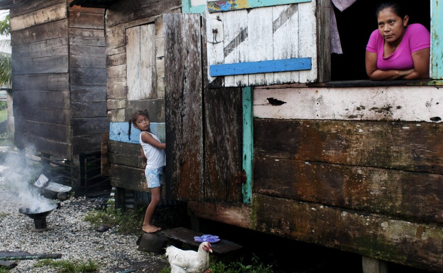 Canal is one of the poorest neighborhoods the the coastal city of Bluefields.