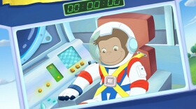In "Curious George 3: Back To The Jungle," Curious George goes on an epic adventure to space that crash lands in the jungles of Africa, leading to an unforgettable journey with some new animal friends. CURIOUS GEORGE is a production of Imagine, WGBH, and Universal. Curious George and related characters, created by Margret and H.A. Rey, are copyrighted and trademarked by Houghton Mifflin Harcourt Publishing Company and using under license. Licensed by UNIVERSAL STUDIOS LICENSING LLC. Television series: (c) 2015 Universal Studios. All rights reserved. ABCmouse.com is a proud sponsor of Curious George (R) on PBS KIDS.