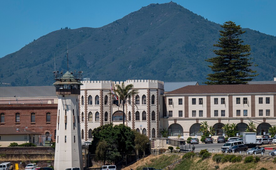 San Quentin State Prison in California is among several across the U.S. that have experienced coronavirus outbreaks.