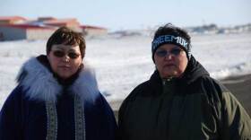 Elsie Boudreau and Alberta Steve in St. Michael, Alaska from "The Silence."

