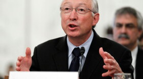 Interior Secretary Ken Salazar testifies before the Senate Energy and Natural Resources Committee on Tuesday.