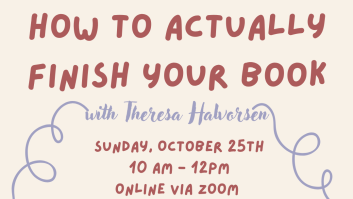 How to Actually Finish Your Book (Online)