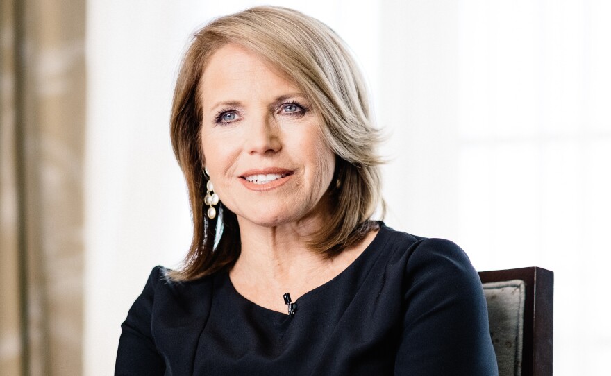 Katie Couric, shown here in 2016, reflects on the successes and setbacks she's experienced as a journalist in her new memoir, <em>Going There</em>.