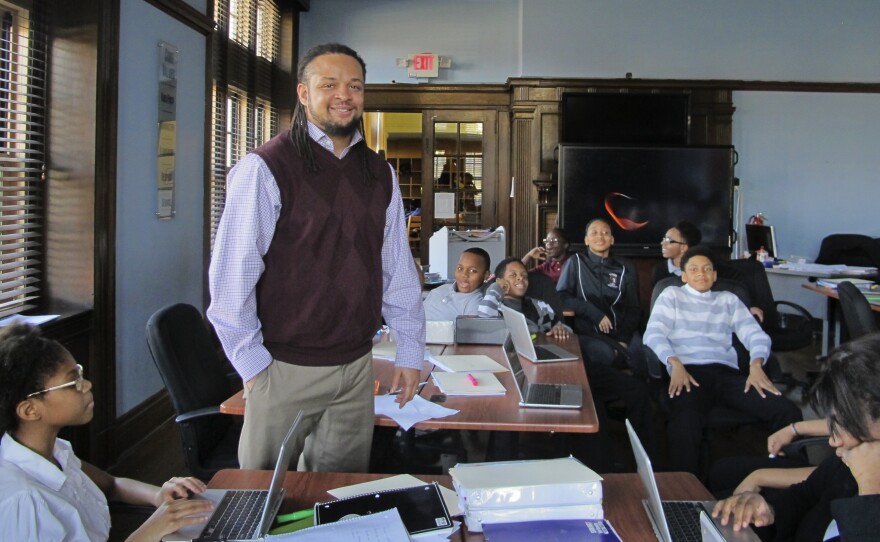 Dennis Henderson teaches at Manchester Academic Charter School in Pittsburgh.