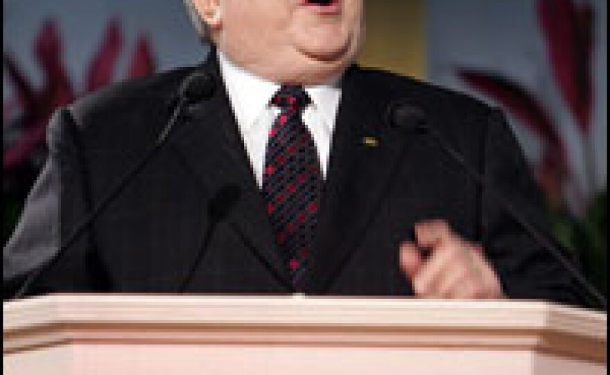 Evangelist Jerry Falwell, a prominent and controversial leader of the U.S. Christian right, died Tuesday. He founded the Moral Majority in 1979, which brought millions of born-again Christians into the center of political activism.