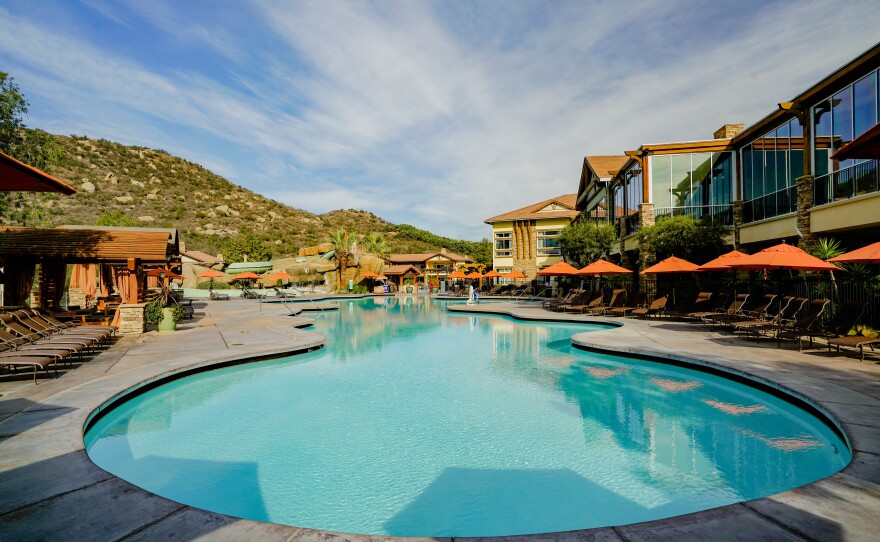 The pool at the Welk Resorts in Escondido in this undated photo.