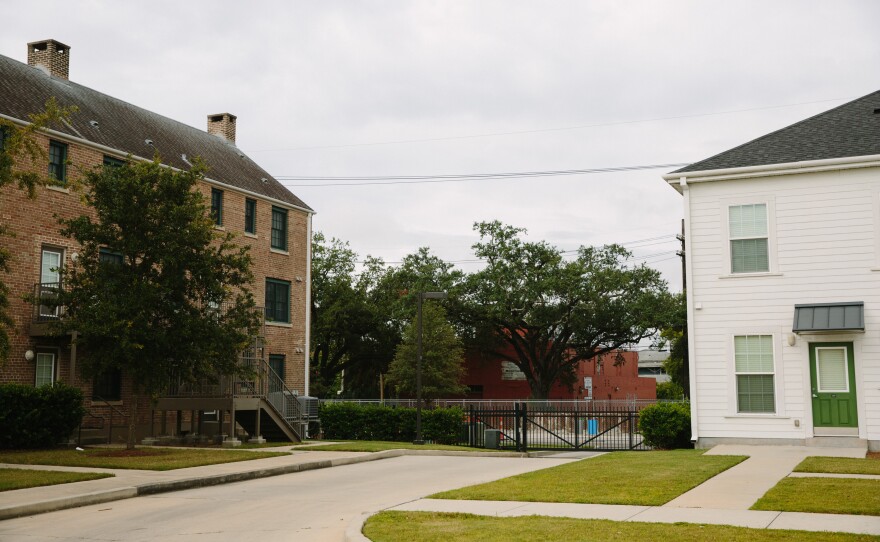 The Harmony Oaks housing development was built on the site of the former C.J. Peete housing project.