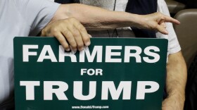 Supporters wait for Republican presidential candidate Donald Trump to speak at a rally in Fresno, May 27, 2016. 