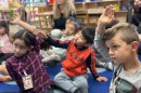 Four-year-old students attend universal transitional kindergarten class at Field Elementary in Clairemont, San Diego, Calif., Jan. 19, 2024