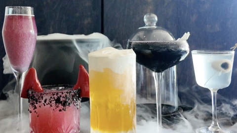 Halloween Cocktails at Vistal