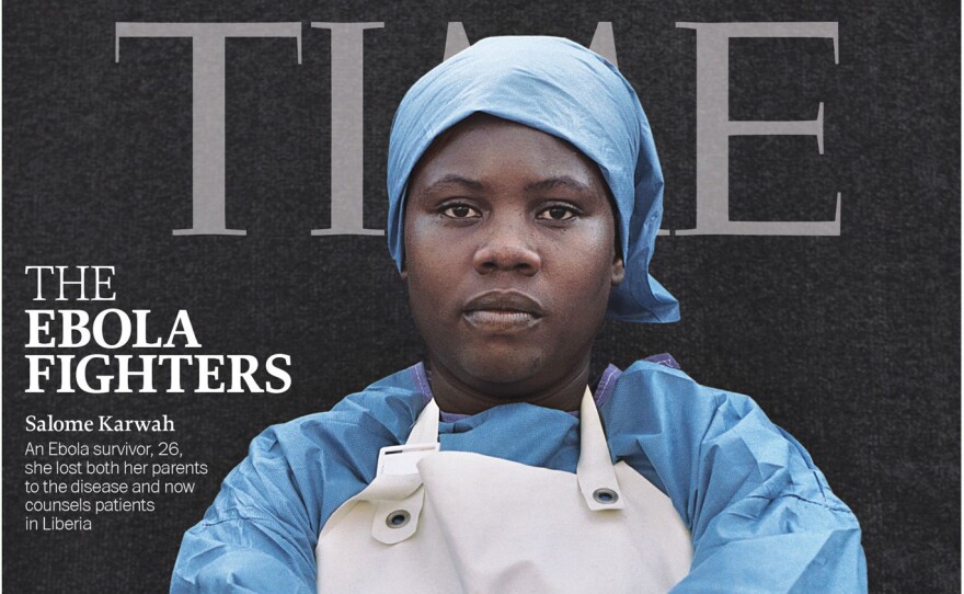 Salome Karwah made the cover of TIME's 2014 Person of the Year issue for assistance during the Ebola crisis.