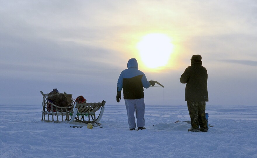 Ice fishing