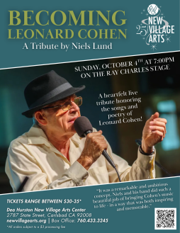 Becoming Leonard Cohen (A tribute show by Niels Lund)