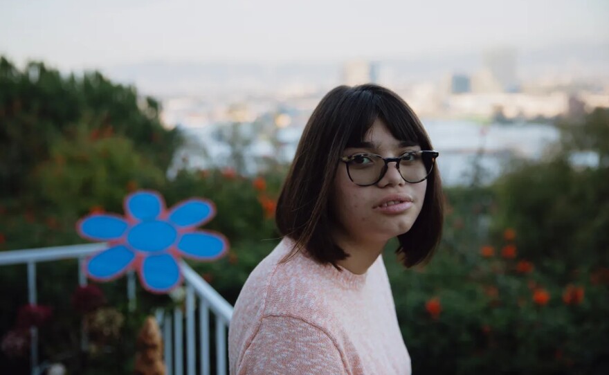 Lena Deacy at her home in Culver City, on Dec. 1, 2025.