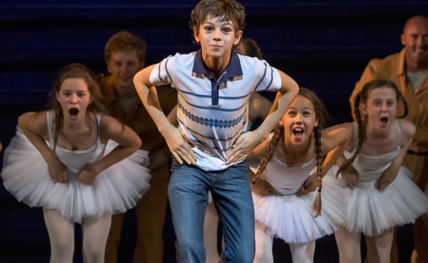 Elliott Hanna and Ruthie Henshall in “Billy Elliot The Musical Live” on GREAT PERFORMANCES.