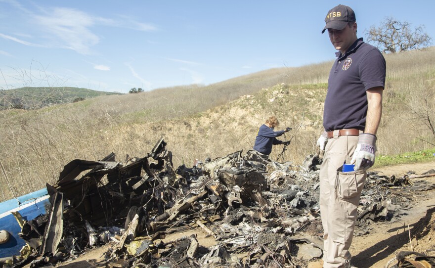 Report: Bryant Crash Pilot Had No Drugs, Alcohol In System | KPBS Public Media