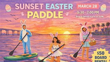 Sunset Easter Paddle - Coronado