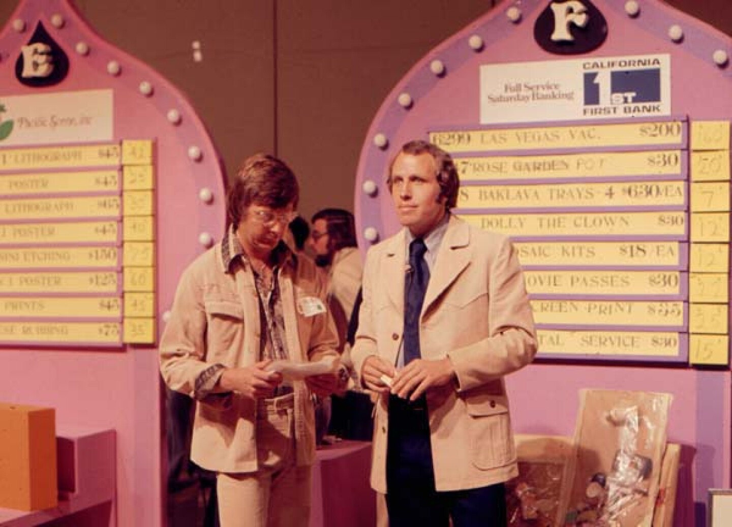 Ken Kramer easily steps into hosting duties during the 1976 KPBS Auction.