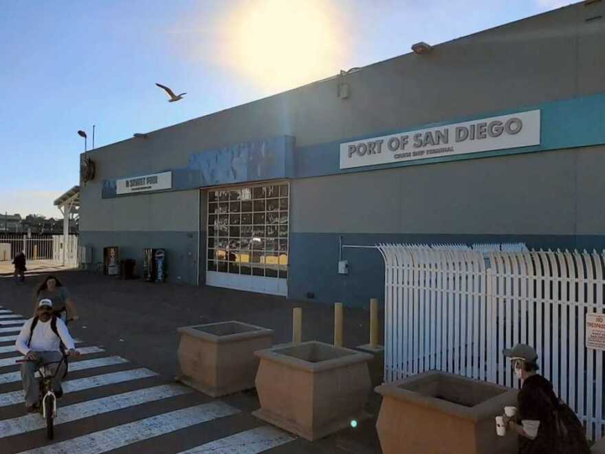 Port of San Diego building in the Embarcadero, Dec. 13, 2020.