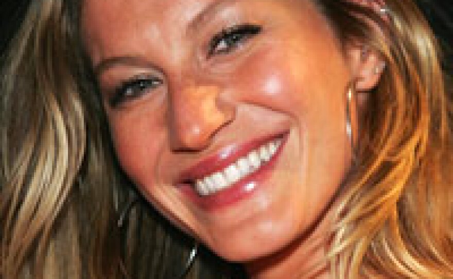 Supermodel Gisele Bundchen, seen here on Oct. 3 in Australia, has stopped accepting payment in U.S. dollars, preferring euros instead.