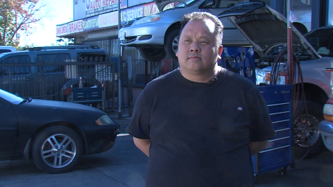 Mechanic Jason Vue manages North Park Auto Repair at 30th in this undated photo.