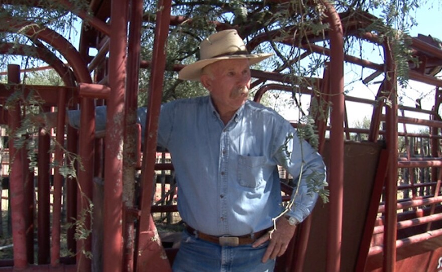 Duncan Blair is an organic cattle rancher in Patagonia, Ariz., along with his wife Susan Blair. His ranch runs along the U.S./Mexico border and he has a unique, complex perspective on border problems as he sees many drug traffickers and undocumented immigrants come across his lands.