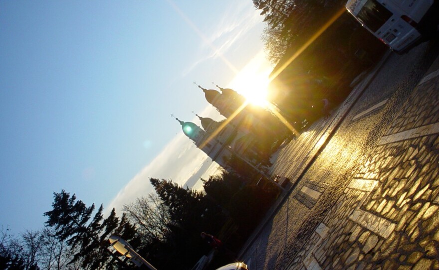 "Mysteries Of The Jesus Prayer" focuses on the ancient and obscure Christian prayer first recited by the Apostles more than 2,000 years ago in the Egyptian desert and still practiced by the faithful today. Pictured, the residence of the Metropolitan of Moldavia and Bucovina.