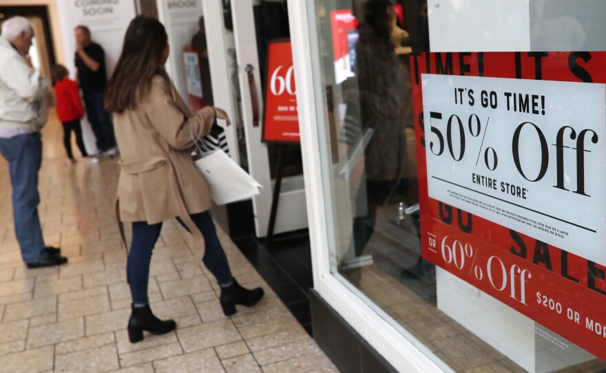 Retail sales fell 1.2 percent in December, the most in nine years. The drop cut into forecasts for economic growth.