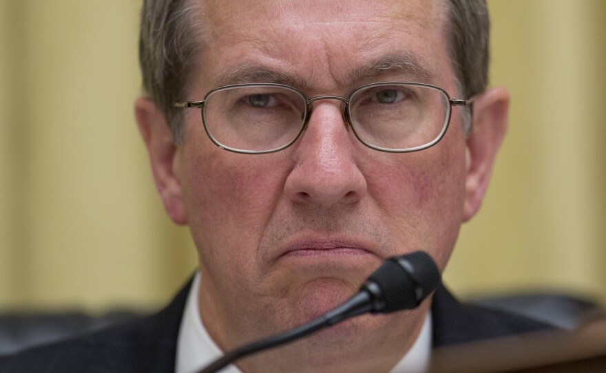 "I'm very concerned about the public's respect for law enforcement officers and the safety of those they are designed to protect," House Judiciary Chairman Rep. Bob Goodlatte, seen here in 2013, told NPR. "This is a very important issue to me and one I intend to follow closely."