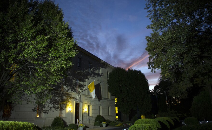 The Vatican's diplomatic mission in Washington, D.C.