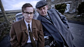 A 13-year-old girl vanishes from an English village; the mystery deepens 40 years later when a journalist arrives to make a film about it. What she finds shatters the lives of all involved. Pictured (l-r): DI George Bennett (Lee Ingleby) and Old George Bennett (Philip Jackson).
