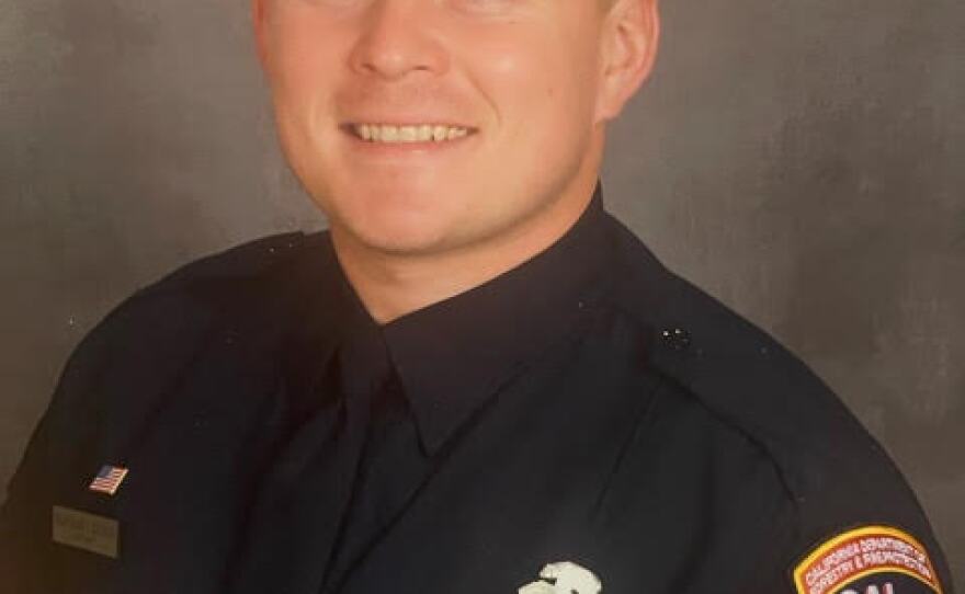Cal Fire firefighter Yaroslav Katkov.