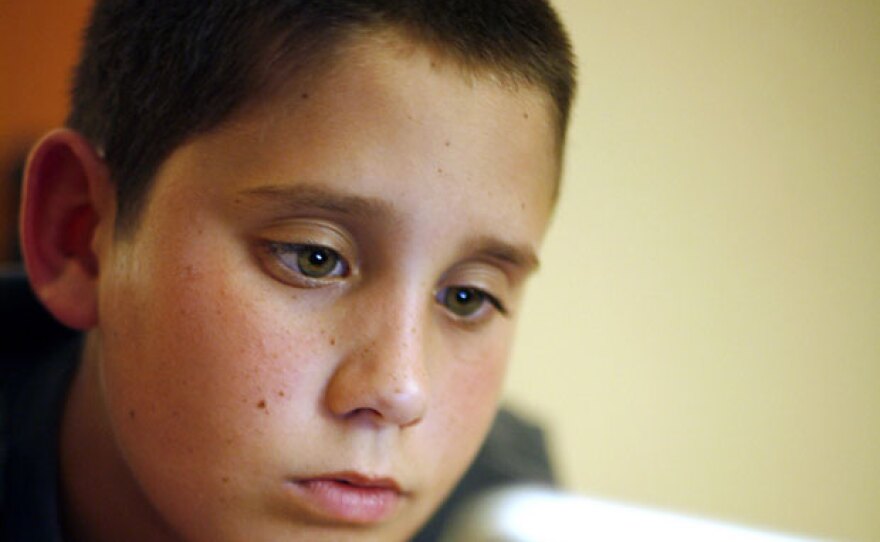 Clay Sacco, one of the millions of American kids growing up online.