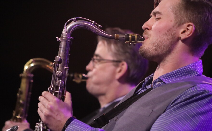 Saxophonists Mike and Julian Lee