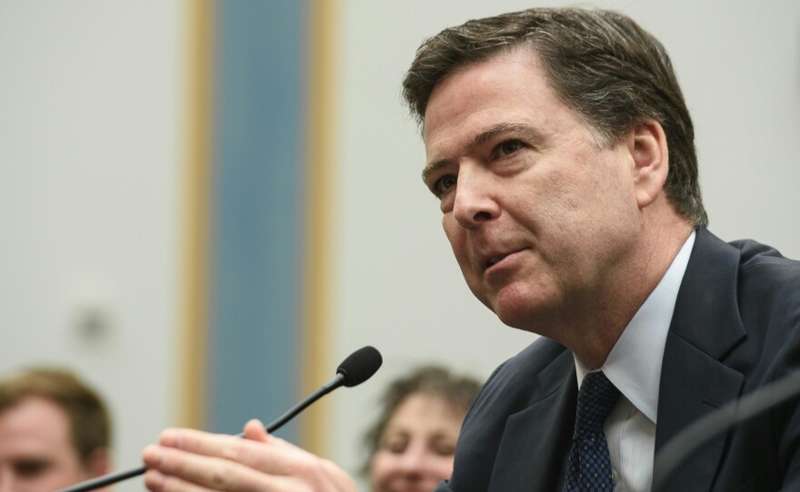 FBI Director James Comey testifies March 1 before the House Judiciary Committee on the encryption of the iPhone belonging to one of the San Bernardino attackers.