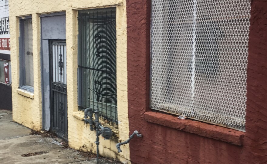 Keitra Bates plans to buy and renovate this building so that home cooks in gentrifying west Atlanta will have a place to bake and sell their goods.