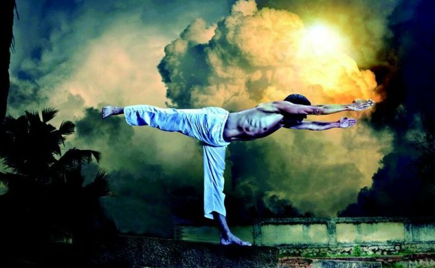 The front cover of Bhava Ram's new memoir, 'Warrior Pose: How Yoga (Literally) Saved My Life.'